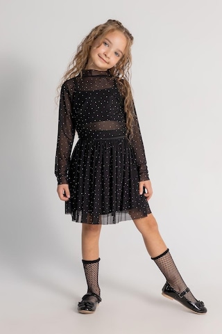 Dmb Kids Kız Sifon Taşlı Etek Takım 25kdmb0528 Siyah