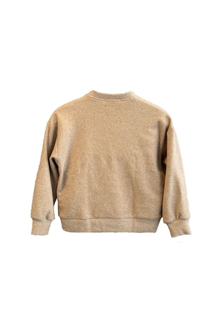 Soultextile Unisex Çocuk Kapşonlu Sweatshirt Camel