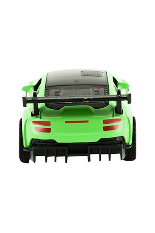 Lct 1:32 Die Cast Gt Yarış Arabası Yeşil Çok Renkli