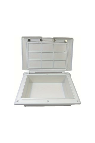 Willowhaven Beyaz Dıy Çok Amaçlı Su Geçirmez Rv Elektrik Kutusu - Şalter Kutusu Modifikasyon Aksesuarı Beyaz