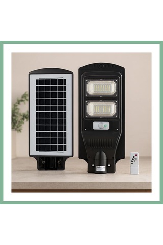 Bşkvirgo 200w 6500k Sensörlü Güneş Enerjili Sokak Lambası Bsk2026
