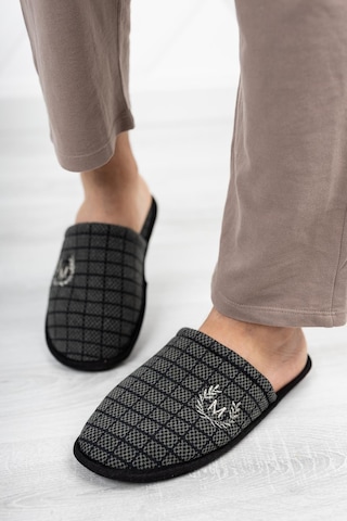 Modafrato Motif Erkek Ev Terliği 3'lü 001