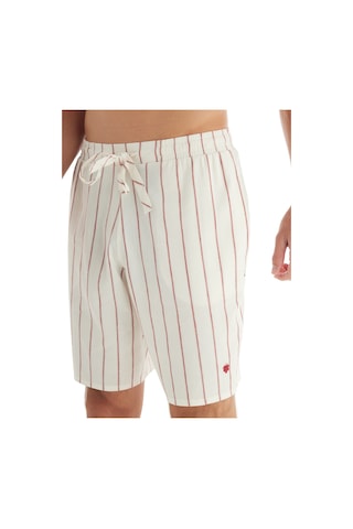 Blackspade Erkek Şort 40721 - Bordo Çizgili Bordo