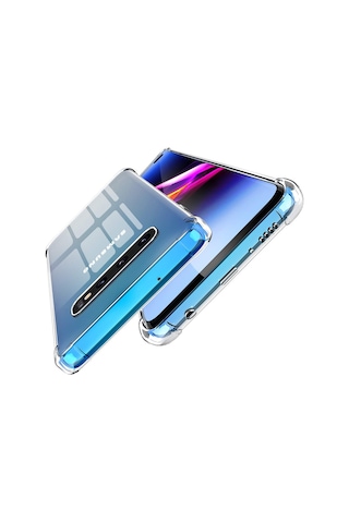 Samsung Uyumlu Galaxy S10 Plus Kilif Köse Korumali Seffaf Silikon Kapak 392996328