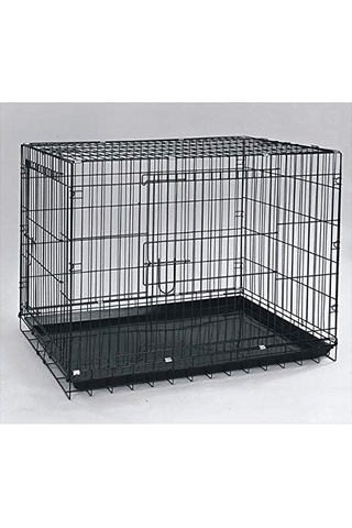 Köpek Kafesi Siyah 108x69x77.5, 600-044cb