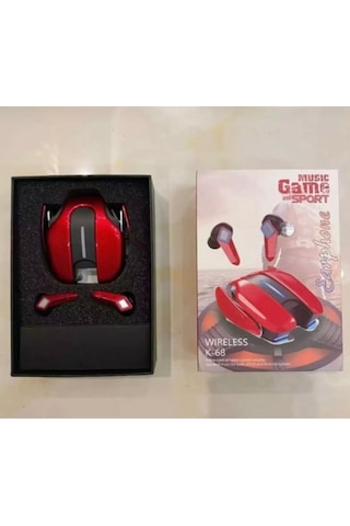 Time&Tech K68 Bluetooth 5.4 Kulak İçi Oyuncu Kulaklığı