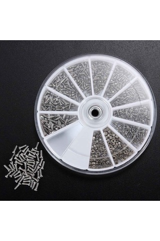 Hha 12 Stiller 1800 Adet Paslanmaz Çelik Vidalar Pc Cep Telefonu Gözlükleri Için Makine Vidaları Seti