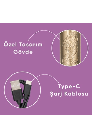 Şarjlı Profesyonel Saç Sakal Tıraş Makinesi Erkek Kişisel Bakım Rd-088x 8 Saat