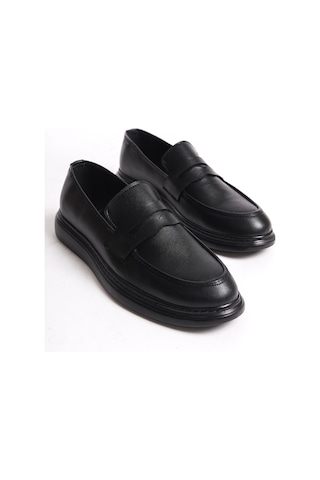 D873 Günlük Ortopedik Erkek Klasik Garantili Ayakkabı Siyah