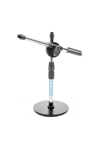 M10 Akrobat Topuz Tablalı Mikrofon Standı