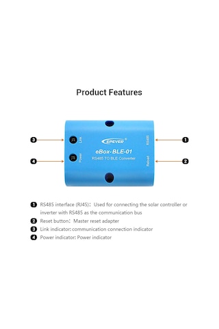 Epever Epsolar Bluetooth Adapter E-Box-Ble-01