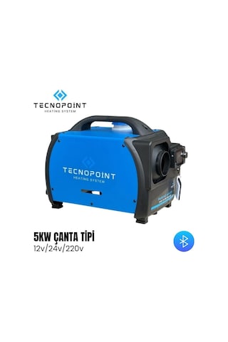 Tecnopoint 5kw Çanta Webasto Tipi Isıtıcı Bluetooth 12v-24v-220v-1569