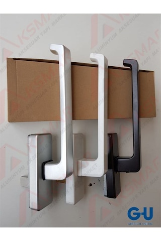 ALUMİNYUM TAM OTOMATİK SÜRME İÇİN KAPI KOLU -SAĞ BEYAZ