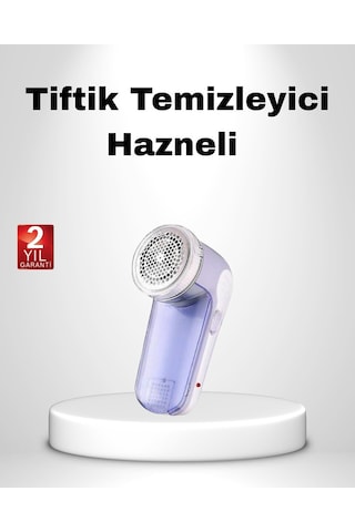 Usb Şarjlı Tiftik Temizleyici - Kolay Temizlenen Hazne Ve Bıçak Taşınabilir Renkli