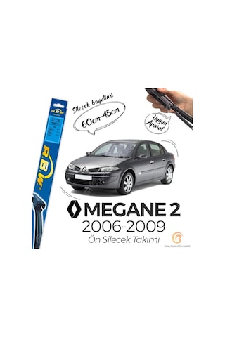 Renault Megane 2 Muz Silecek Takımı (2006-2009) RBW