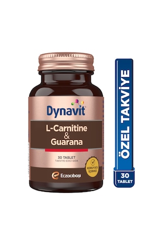 Dynavit L-Carnitine & Guarana 30 Tablet