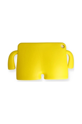 Samsung Uyumlu Galaxy Tab A9 Kılıf Karakter Tablet Silikon - Sarı Evimdeyokyok
