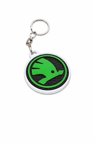 Skoda Logo Anahtarlık 3d Baskı Araç Anahtarlığı Skoda Logolu Anahtarlık