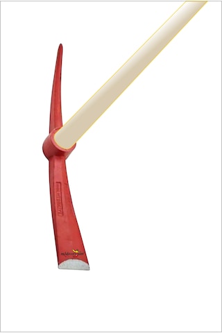 Büyük 50 Cm. Ağır 2 Kg. Ekstra Sertleştirilmiş Çelik Kazma Toprak Zemin Kazısı Bostan Tarım Bağ Bahçe Zeytinlik Tarla Çukur Açma Kök Havalandırma Temel Drenaj Kazması