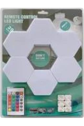 Hexagonal Modulars Kuantum Işık Dokunmatik-kumandalı Altıgen Led