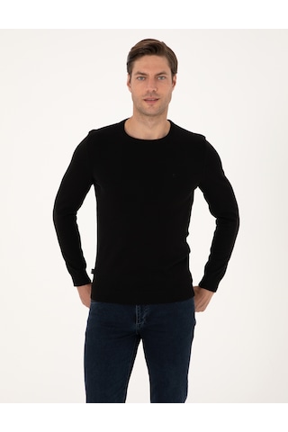 Pierre Cardin Erkek Siyah Kazak /triko 50315509-vr046 Siyah