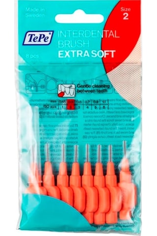 Tepe Extra Soft Arayüz Fırçası 8'li 0.5 MM