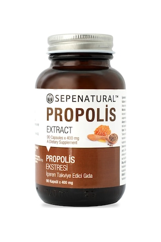 Sepe Natural Propolis Ekstresi 400 Mg 90 Kapsül