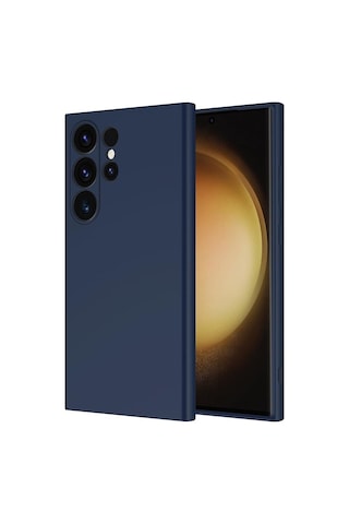 Galaxy İçin Uyumlu S25 Ultra Kılıf Zore Mara Lansman Kapak Lacivert