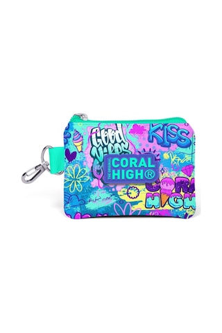Coral High Lavanta Grafiti Bozuk Para Çantası - Kız Çocuk