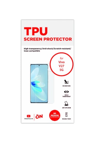 Vivo V27 5g Ekran Koruyucu Tam Kaplayan Hd Film