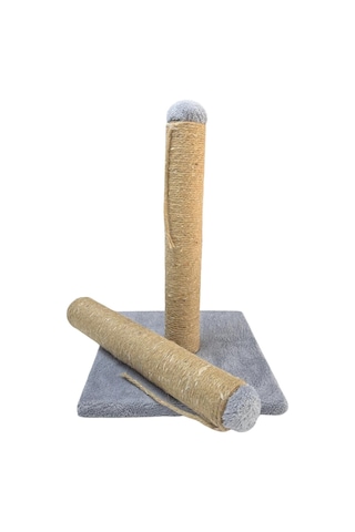 Gri Kedi Tırmalama Tahtası Yedek Borulu-42cm