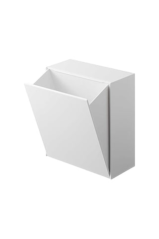 Tower Yapışkanlı Kancalı Saklama Kutusu Beyaz Abs Reçine Minimalist 17 X 8 7 16 X 20 Cm Genel