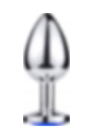Odins Shop Mücevher Taşlı Büyük Boy Paslanmaz Çelik Anal Tıkaç (Plug)