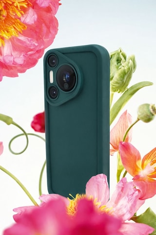 Huawei Pura 80 Pro Ve Pura 80 Pro Plus Uyumlu Kamera Çıkıntılı Mat Silikon Telefon Kılıfı Resimdeki