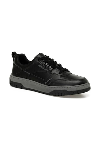 Lumberjack Fulda 5pr 102026817 Erkek Hakiki Deri Sneaker Ayakkabı Siyah 40-45 Siyah
