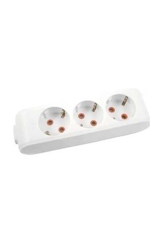 Viko 3'lü Klemensli Kablosuz Grup Priz Çocuk Korumalı