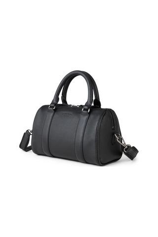 Berliner Bags Gigi Siyah Deri Küçük Omuz Ve Crossbody Çanta Kadın Premium Günlük Çanta Omuz Çantası