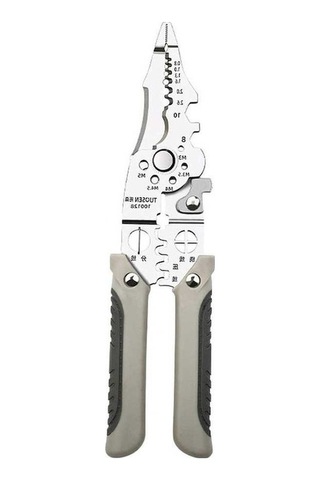 Fortunelane Tuosen Elektrikçi İçin Çok Fonksiyonlu Tel Soğutma Pensi - 21.7x5.5x1.8 Cm, Yeni Tasarım