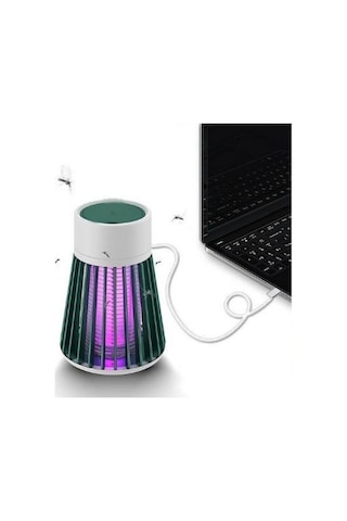 Büro Ev Ofis Yazlık İçin Şarjlı Uv Işıklı İç Dış Mekan Haşere Sivrisinek Sinek Kovucu Gece Lambası