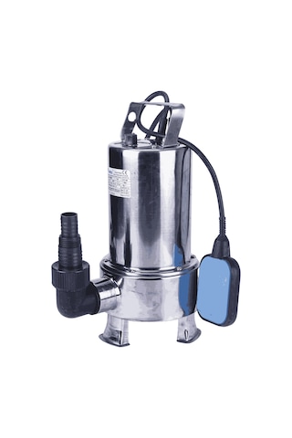 Varan Qds 750dw-ss Paslanmaz Koruma Panolu Pis Su Dalgıç Pompa 1 Hp/ 0.75 Kw, Monofaze 220 V, 10 Mss