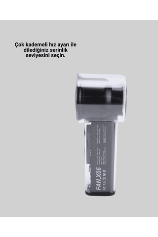 Taşınabilir Fan, Usb Şarjlı, Sessiz Çalışan, Kompakt