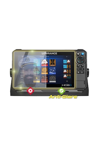 Lowrance Hds Pro 9 Fishfinder - Ipg Anti-glare Yansıma Önleyici Mat Ekran Koruyucu