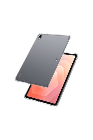 Samsung Galaxy Tab S11 Uyumlu Şeffaf Silikon Kılıf Anti-shock Darbe Emici Koruma Silikon