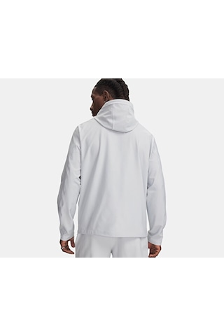 Under Armour Ua Unstoppable Woven Jacket Erkek Günlük Ceket 6014621-014 Gri Gri