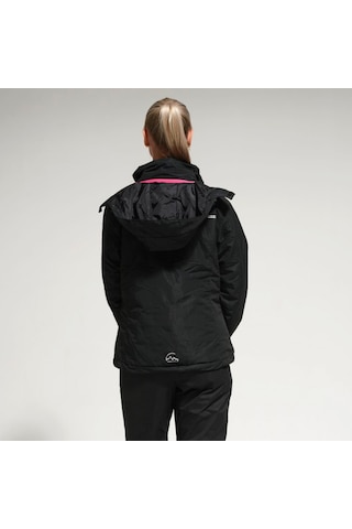 Freecamp Kadın Kayak Montu - Siyah - Pembe