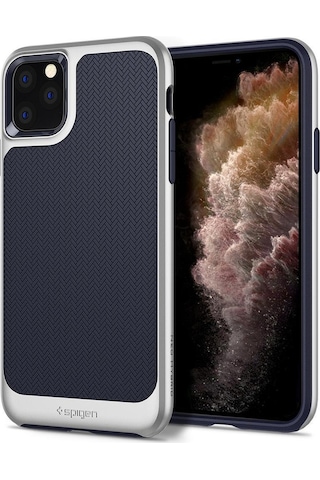 Spigen Apple Uyumlu iPhone 11 Pro İle Kılıf Neo Hybrid Satin Silver
