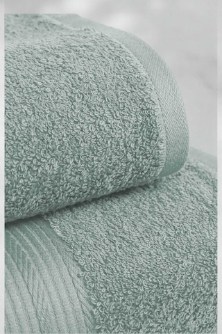 2 Parça Battal Lüks Premium Banyo Spa Havlu Takımı 90x160 Cm Açık Gri Renkli