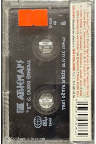 Plak Değildir Kaset Tir Canto General The Athenians ''z'' Kaset