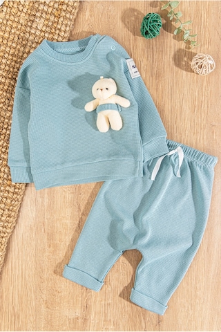 Babymod Oyuncak Ayıcıklı 2'li Erkek Bebek Takım 001