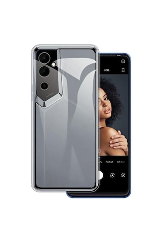 Tecno Pova Neo 2 Kılıf Lüx Şeffaf Kamera Korumalı Silikon Kılıf